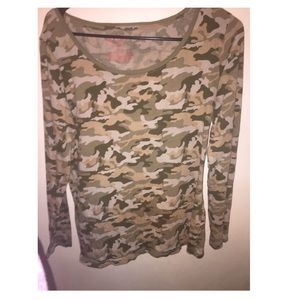 no boundaries long sleeve camo shirt